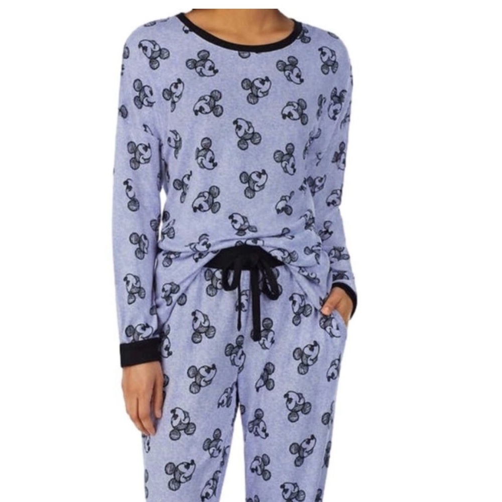 Disney Blue Pajama lounge Set XL NWT